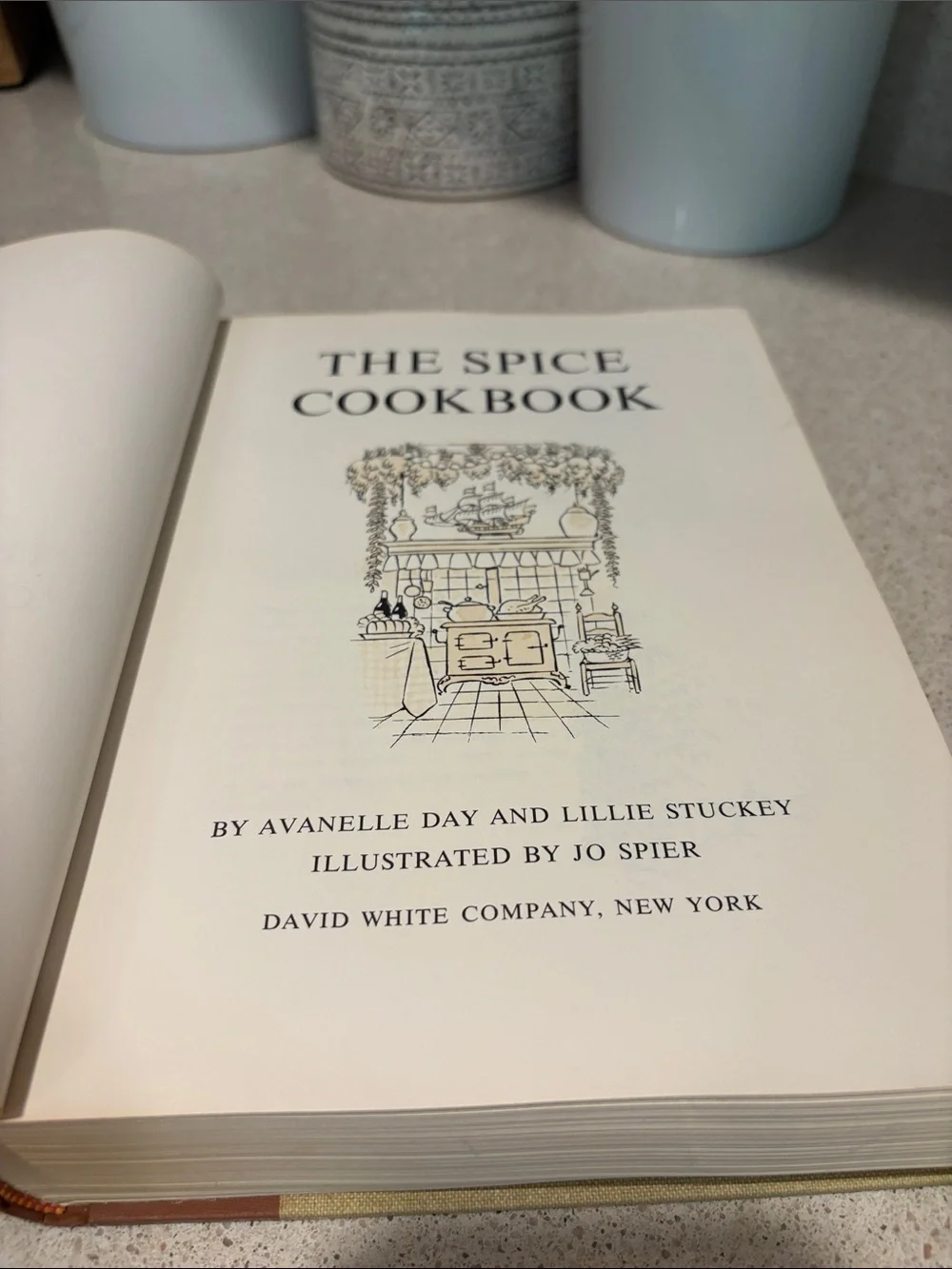Vintage Cookbook The Spice Cookbook 1964